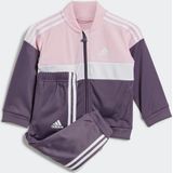 adidas Sportswear Trainingsanzug TIBERIO 3-STREIFEN COLORBLOCK SHINY KIDS (2-tlg)