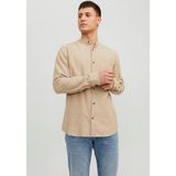 Jack & Jones Langarmhemd JJEBAND MELANGE SHIRT LS SN
