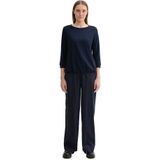 TOM TAILOR 3/4-Arm-Shirt mit Kordelzug am Saum