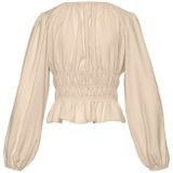 LASCANA Langarmbluse mit modischen Raffungen, elegante Damenbluse, festlich