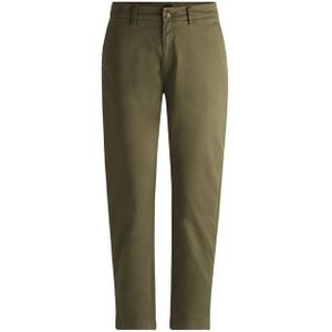 BOSS ORANGE Webhose C_Tachini2-D mit Leder-Brandlabel am hinteren Bundabschluss