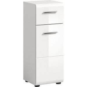 INOSIGN Unterschrank FLORENZ, TOPSELLER!, Höhe 80 cm, 1 Tür, 1 Schubkasten Türanschlag wechselbar, hochwertige MDF Front, Badschrank, Bad