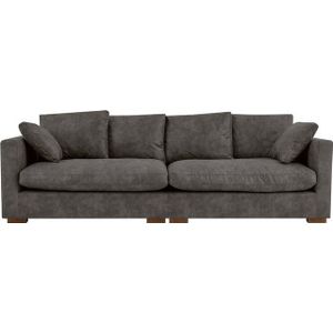 Home affaire Big-Sofa Coray, extra weich und kuschelig, Füllung mit Federn und Daunen