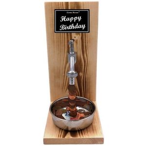Eiserne Reserve® Geschenkbox Happy Birthday - Eiserne Reserve Geldhahn - Geburtstag Geldgeschenk -