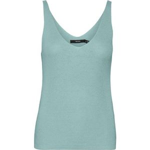 Vero Moda Shirttop Geripptes Struktur Top Ärmelloses Strick Oberteil VMNEWLEX VMNEWLEX SUN SL TOP GA NOOS