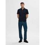 SELECTED HOMME Poloshirt SLHFAVE ZIP SS POLO NOOS