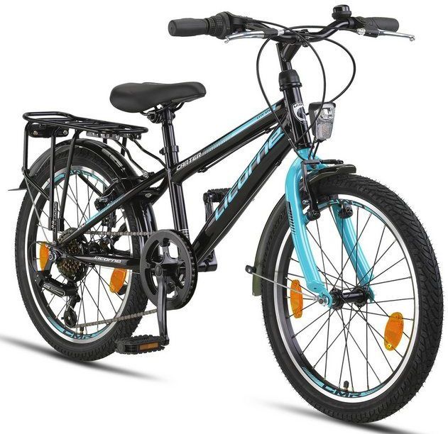 Licorne Bike Mountainbike Licorne Bike Carter Premium Mountainbike in 20 Zoll Fahrrad für Kinder
