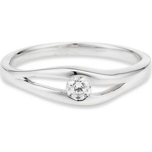 Bruno Banani Fingerring Schmuck Geschenk Silber 925 Damenring, mit Zirkonia (synth)