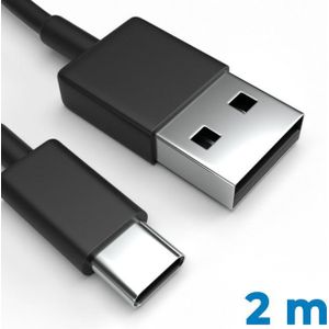 Justcom Motorola Moto G8 Power USB-Kabel, USB-C, USB-A (200 cm), Schnellladekabel, Datenkabel, Handy, Tablet