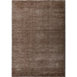 my home Hochflor-Teppich Malin, rechteckig, Höhe: 43 mm, Shaggy in Uni-Farben, einfarbig, leicht glänzend, besonders weich