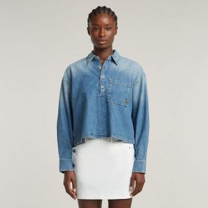 G-STAR Langarmbluse Boxy day shirt wmn