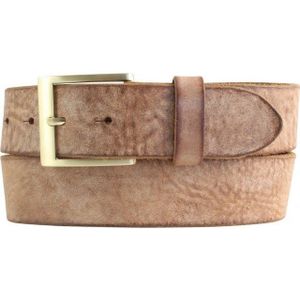 BELTINGER Ledergürtel Herren-Gürtel aus weichem Vollrindleder Vintage-Look 4 cm - Jeans-Gürt (1-St) weiches Leder, Gürtelschnalle in Gold, Vintage