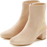 LASCANA Stiefelette mit floralem Muster, Stiefel, Boots VEGAN