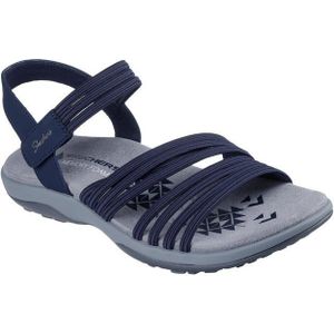 Skechers REGGAE SLIM Sandale, Sommerschuh, Trekking Sandale mit praktischem Klettverschluss