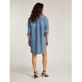 Tommy Jeans Hemdblusenkleid RELAXED SHIRT DRESS AI6056 EXT mit Allover-Brand-Muster