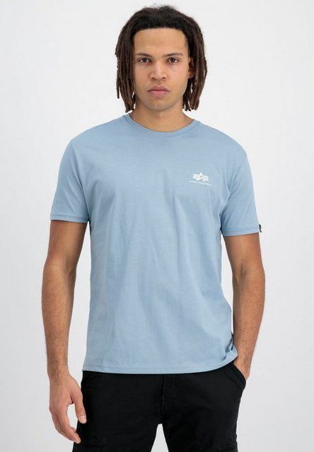 Alpha Industries Rundhalsshirt BASIC T SMALL LOGO