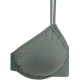 LASCANA Bügel-Bikini-Top Italy, seitlich zu raffen