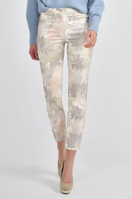 Recover Pants Stoffhose Druckhose normale Leibhöhe