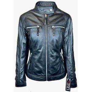 Cabrini Lederjacke aus feinstem Lammnappa Classic Biker