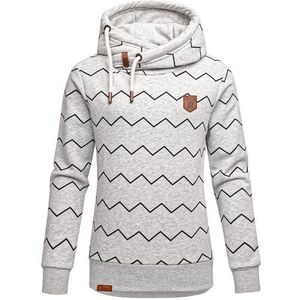 REPUBLIX Kapuzenpullover JULIET Damen Kapuzenpullover Print Sweatjacke Pullover Hoodie
