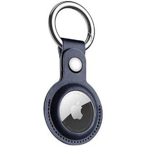 Futurea Schlüsselanhänger Schutz Hülle & Case für Apple AirTag mit Leder Optik (1-tlg), Leder Optik, Schutzhülle, für Apple AirTag