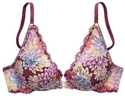Vivance Push-up-BH im modischen High-Apex-Design mit hübscher Trägerlösung, sexy Dessous