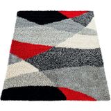 Paco Home Hochflor-Teppich Mango 308, rechteckig, Höhe: 34 mm, weicher Shaggy, modernes Design, ideal im Wohnzimmer & Schlafzimmer