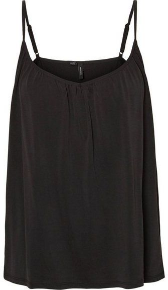 Vero Moda Shirttop FILLI (1-tlg) Drapiert/gerafft