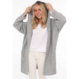Zwillingsherz Strickjacke "Annabell" mit weichem Griff, lockerer fit, mit Wolle und Alpaka
