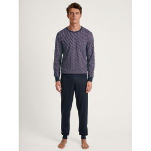 CALIDA Pyjama Relax Imprint (2 tlg) mit zeitlosem Design