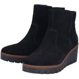 Rieker Winterstiefelette, Keilboots, Basic-Stiefelette mit Innenreißverschluss, schmale Form