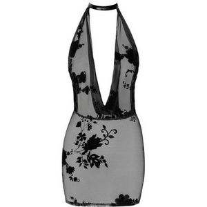 Noir Handmade Minikleid Minikleid in schwarz - L