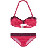 Buffalo Bandeau-Bikini mit Kontrasteinsätzen