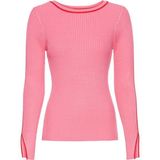 HECHTER PARIS Strickpullover mit Kontrastdetails