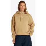 Tommy Hilfiger Kapuzensweatshirt MDRN REG CORP LOGO HOODIE mit gesticktem Logo-Schriftzug