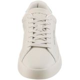 Tommy Hilfiger TH COURT LTH DETAIL ESS Sneaker, Freizeitschuh, Halbschuh, Schnürschuh mit seitlichem Logoschriftzug
