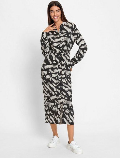 heine Etuikleid Hemdblusenkleid