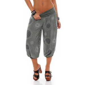 malito more than fashion Caprihose 7182 kurze Pluderhose in modischen Farben Einheitsgröße