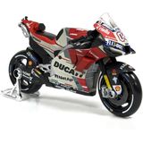 Maisto® Modellmotorrad Ducati Desmosedici GP '18 (weiß-rot), Maßstab 1:18, Andrea Dovizioso