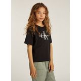 Calvin Klein Jeans Rundhalsshirt MONOLOGO GLITTER SS T-SHIRT für Kinder bis 16 Jahre mit Logoschriftzug
