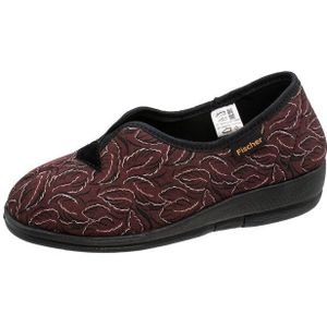 Fischer-Markenschuh Dora Hausschuh Microstretch, Textilfutter, Weite H, zum Schlupfen