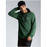 Trigema Sweatshirt TRIGEMA Sweatshirt mit kontrastfarbigen Details
