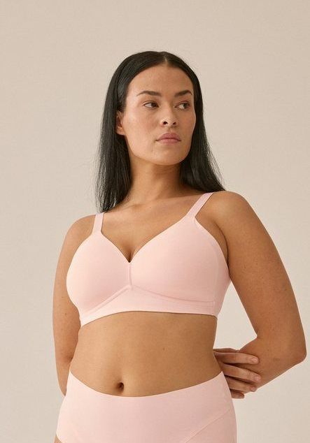 Naturana Soft-BH Side smoother flache nahtlose Abschlüsse, breites Unterbrustband, ohne Bügel