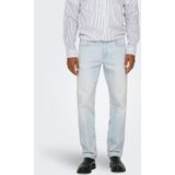 ONLY & SONS Regular-fit-Jeans ONSEDGE STRAIGHT BROMO 0017 DOT DNM NOOS
