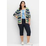 Sheego Caprihose Große Größen extra schmal in Denim-Optik