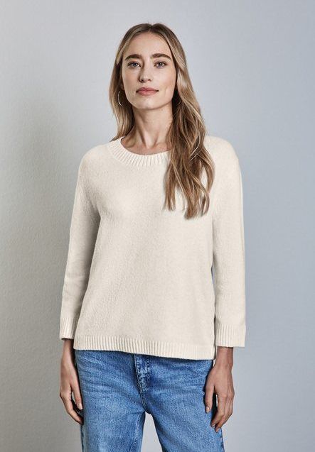 STREET ONE Strickpullover mit 3/4-Ärmeln