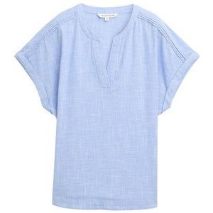 TOM TAILOR Kurzarmbluse Loose Fit Bluse