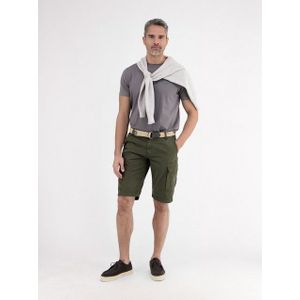 LERROS Bermudas LERROS Cargobermuda inklusive Gürtel (Set)