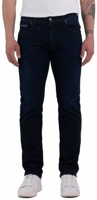 Replay Straight-Jeans GROVER in vielen verschiedenen Waschungen, mit Stretch