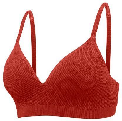 LASCANA Push-up-BH COMFY BRA ohne Bügel aus weicher Baumwollqualität, Basic Dessous